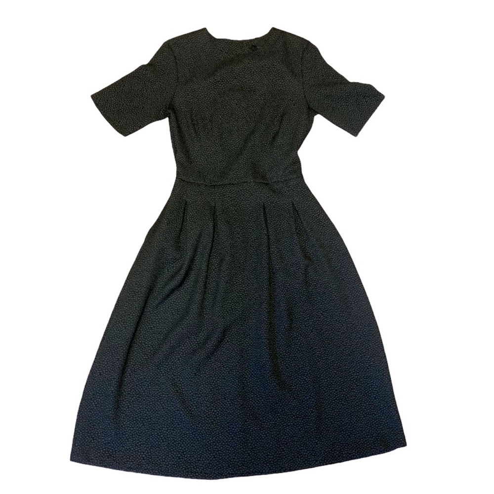 H&M fit and Flare Black dress size 4
